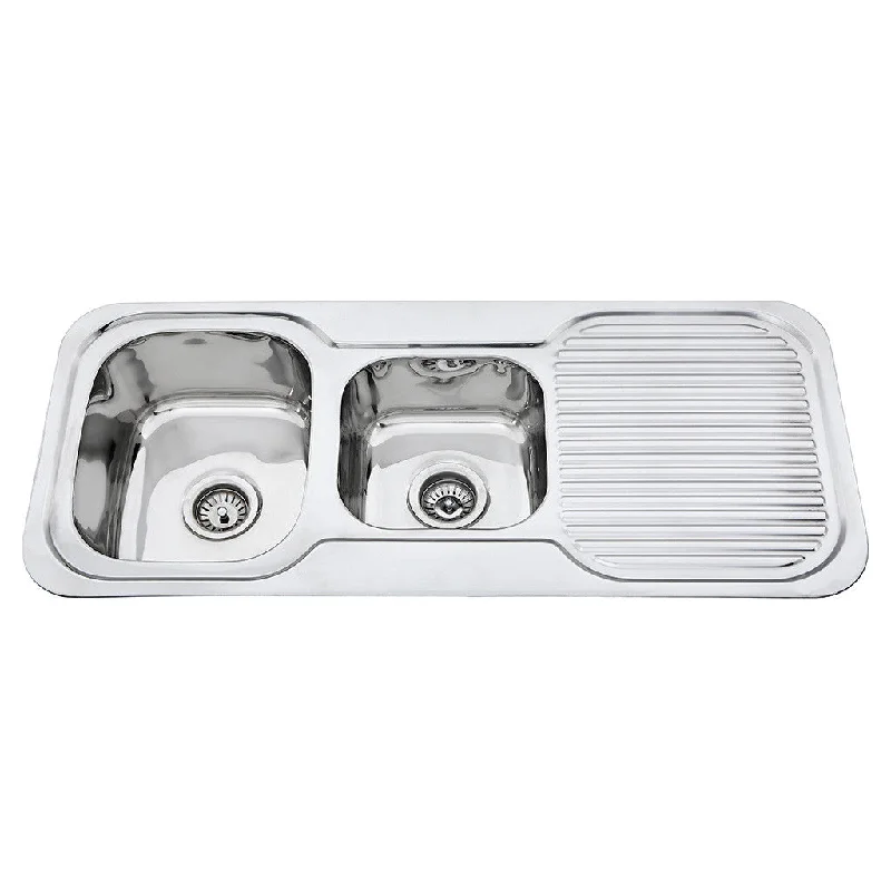 1 & 3/4 Bowl Sink R/H Drainer