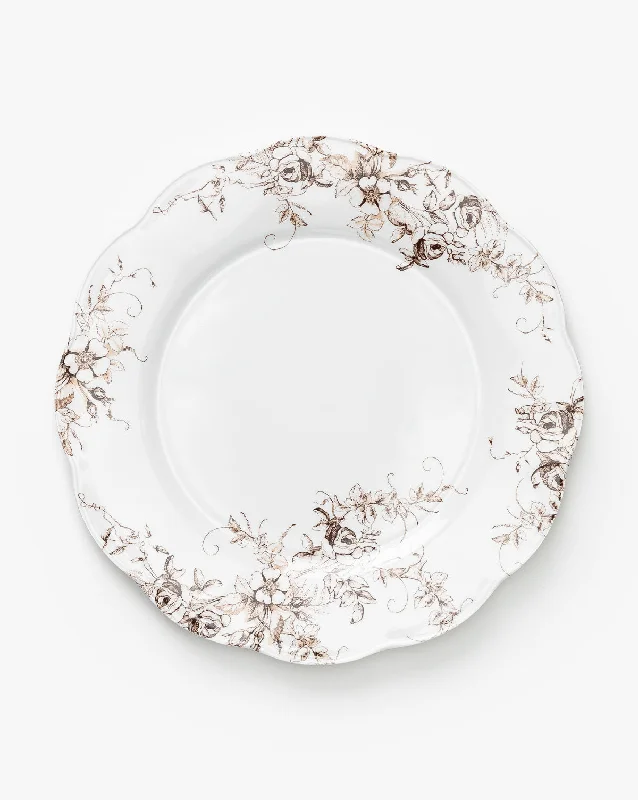 Avondale Melamine Dinner Plates (Set of 4)