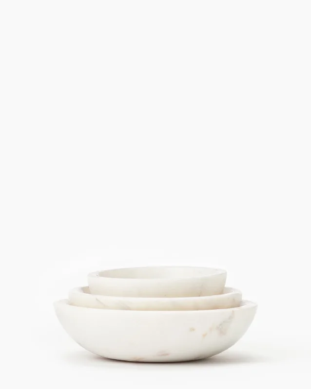 Marble Nesting Bowls (Set of 3)