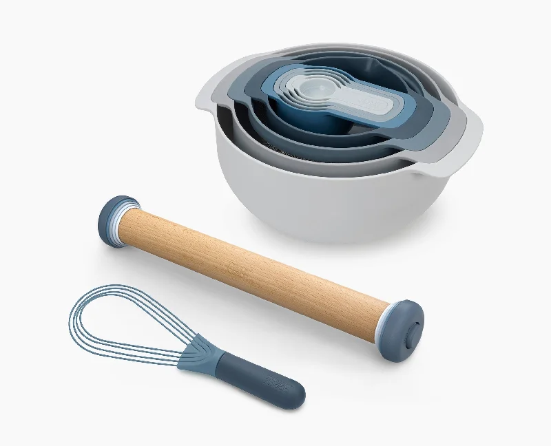 3-piece Blue Baking Bundle Set