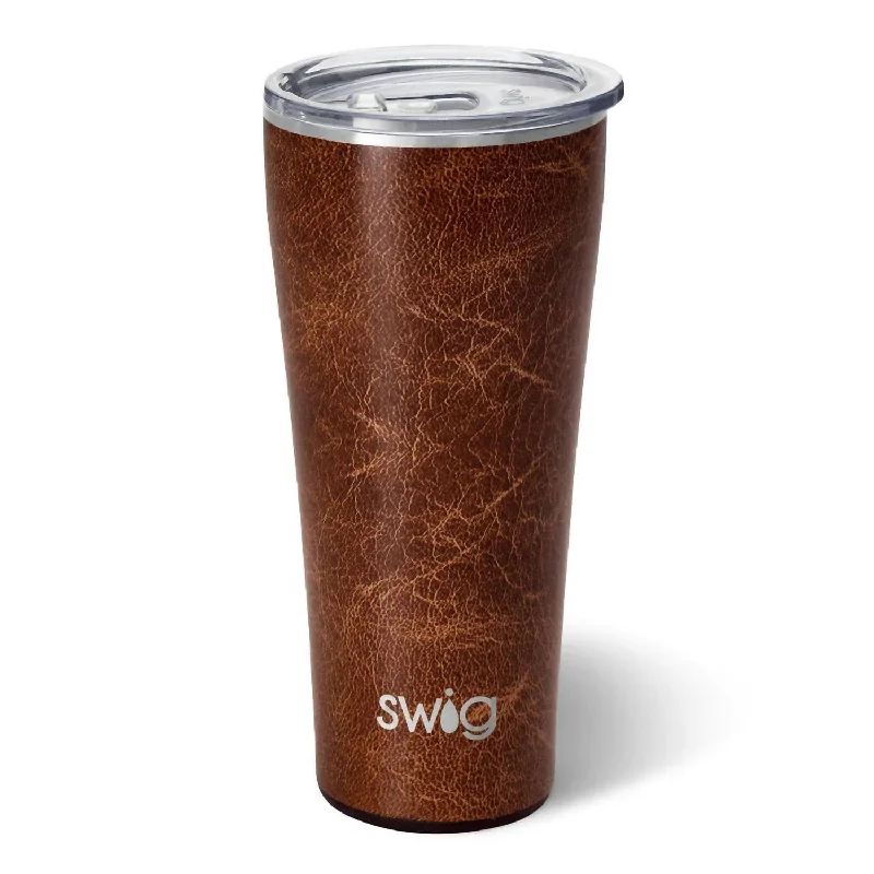 32 Oz Tumbler In Leather