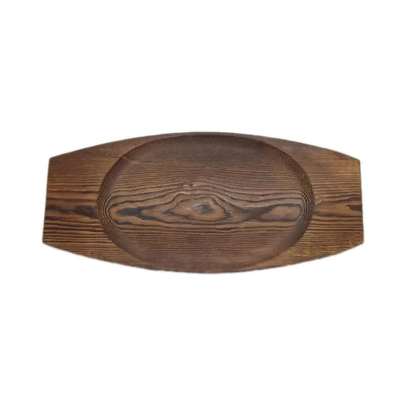 Platter Base -Charred Pine-