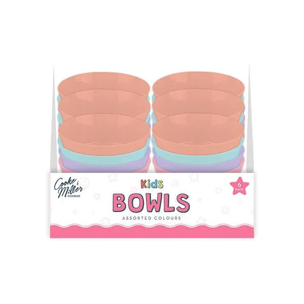 Cooke & Miller Pink Bowls 6 Pack