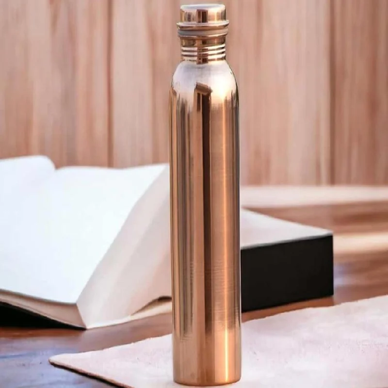 Durable And Leak-Proof Design For Efficient Storage Pure Copper Water Bottle | 1L | 3 x 11 inches