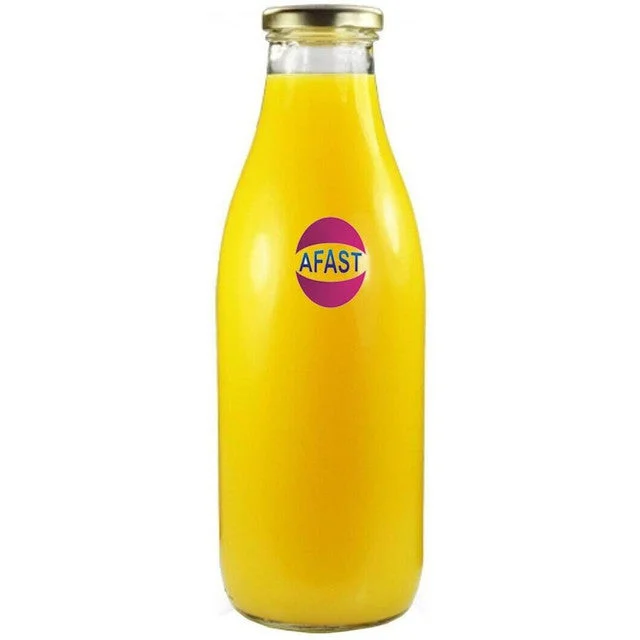 Durable Clear Glass Bottle for Storing and Serving Milk or Water Perfect for Daily Use | 200 ML | 2 x 7 inches