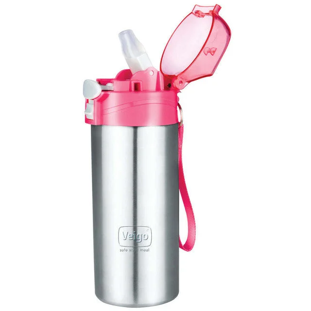 Eco Friendly Stainless Steel Water Bottle With Soft Silicon Sip