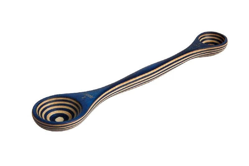 Island Bamboo 9-Inch Pakkawood Double Sided Measuring Spoon