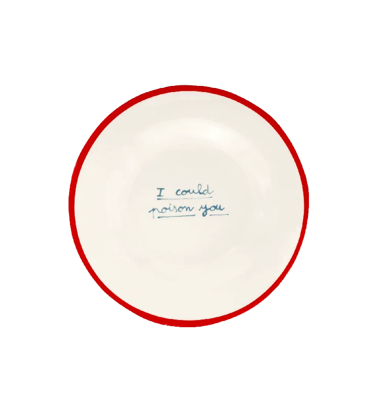 Laetitia Rouget I Could Poison You Dessert Plate