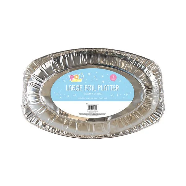 Large Foil Platter 430x290mm Single Pack