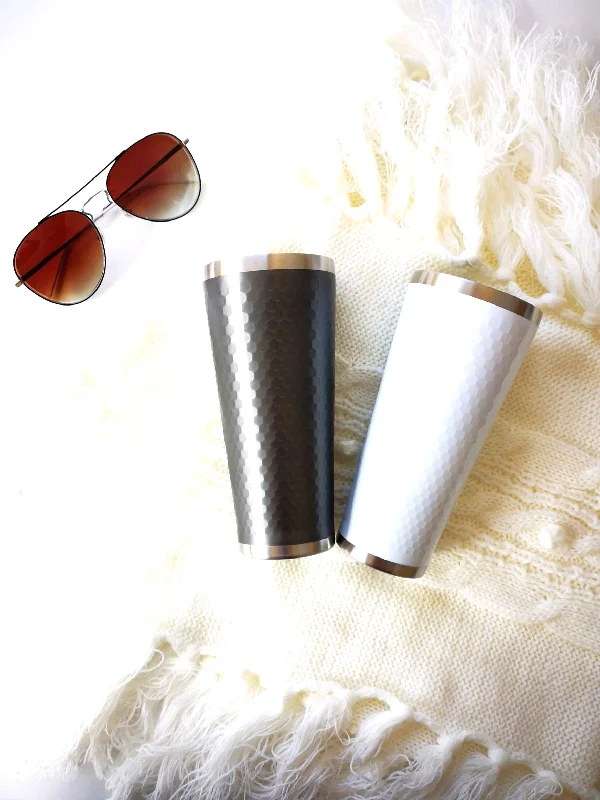 Minimal Stainless Steel Vacuum Insulated Tumbler Set Of 6 - 430 ml - Gunmetal