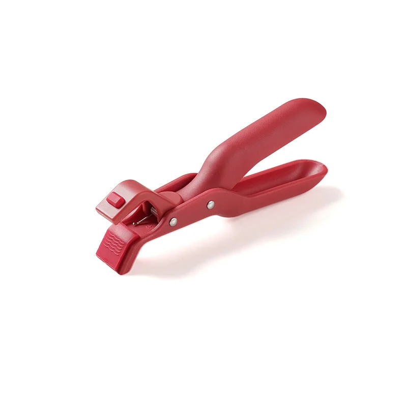 Multifunctional Silicone Anti-Scald Clip for Bowls Kitchen Tool (Rose Red)