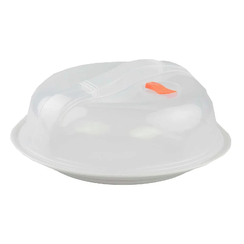 Plastic Microwave Plate Cover with Vent