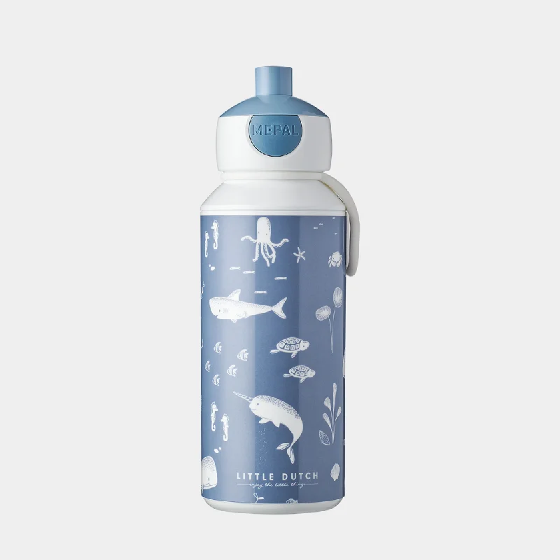 Ocean Pop Up Drinking Bottle 400ml