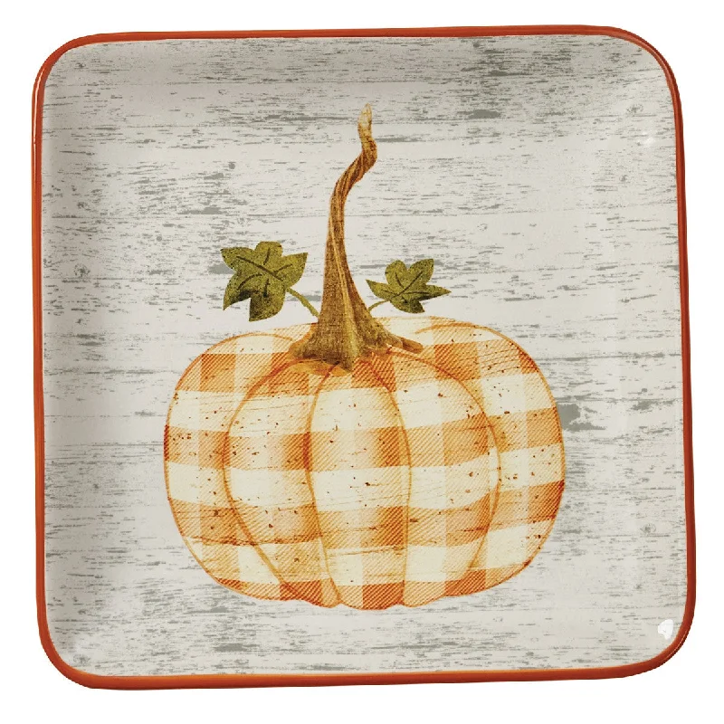 Punkin Patch Salad Plates - Set of 4 Park Designs