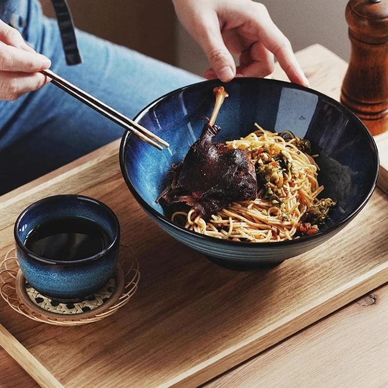 Ramen Ceramic Porcelain Bowls