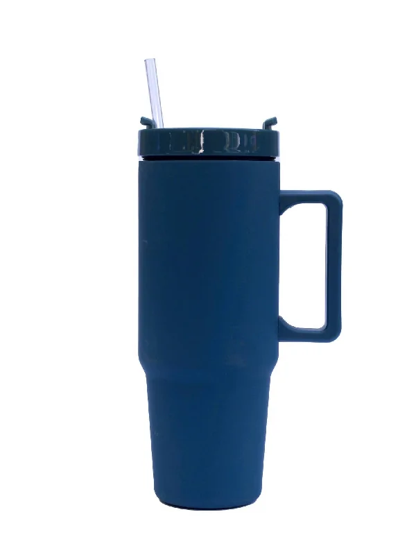 Stainless To-Go Tumbler In Matte Navy