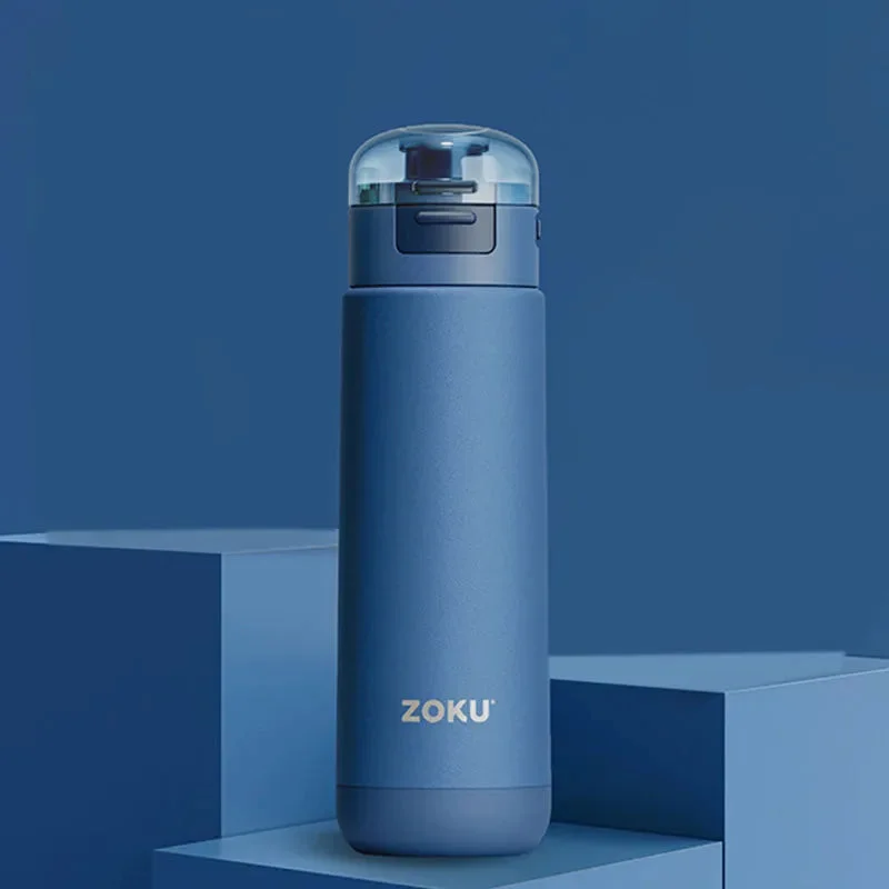 Zoku Vacuum Insulated Sports Bottle | Blue Color