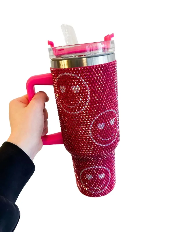 Valentine Tumbler In Hot Pink