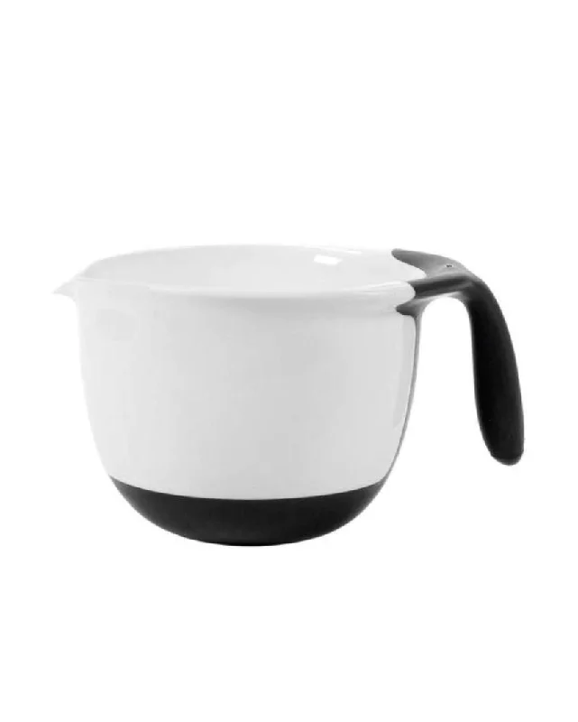 White Plastic Batter Bowl | Single | 2 L | 9 x 5 inches