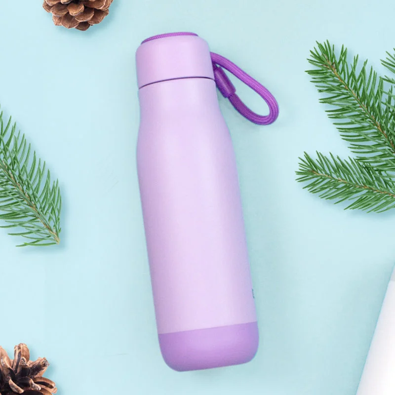 Zoku Classic Stainless Steel Vaccum Insulated Water Bottle | Lavender