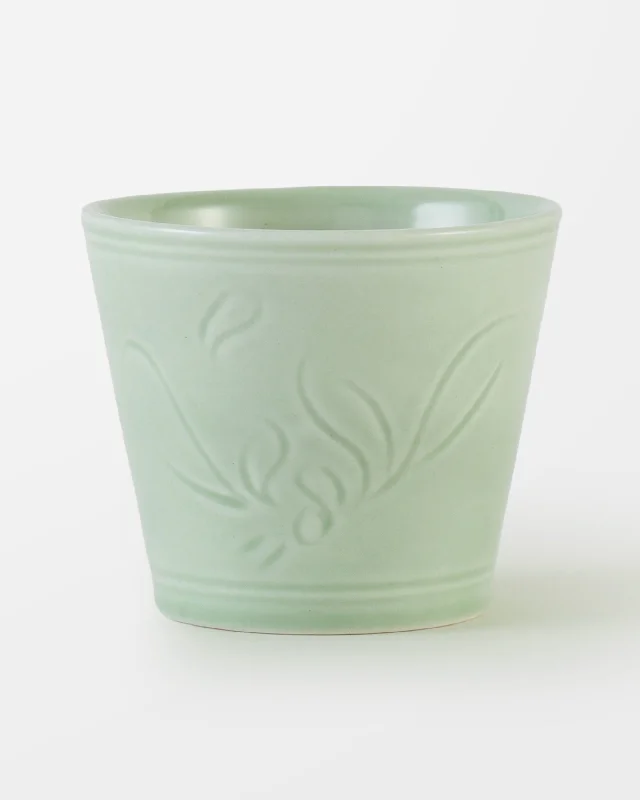 Celadon Herbal Tea Cup