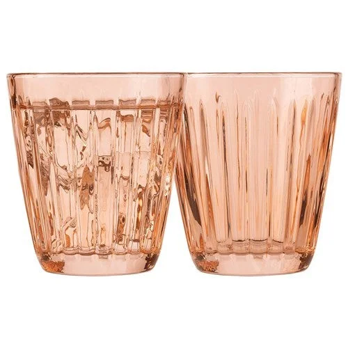 Ecology Largo Set Of 4 Tumblers Melon 250ml