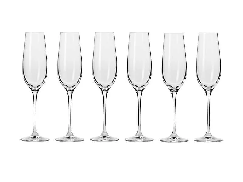 Krosno Harmony Champagne Flute 180ml 6pc