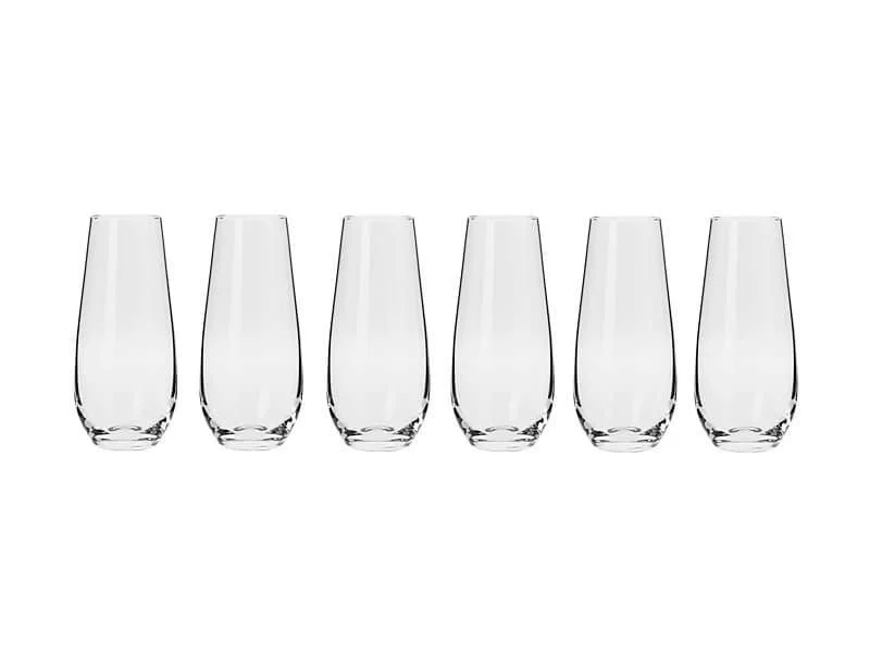 Krosno Harmony Stemless Flute 230ml S/6