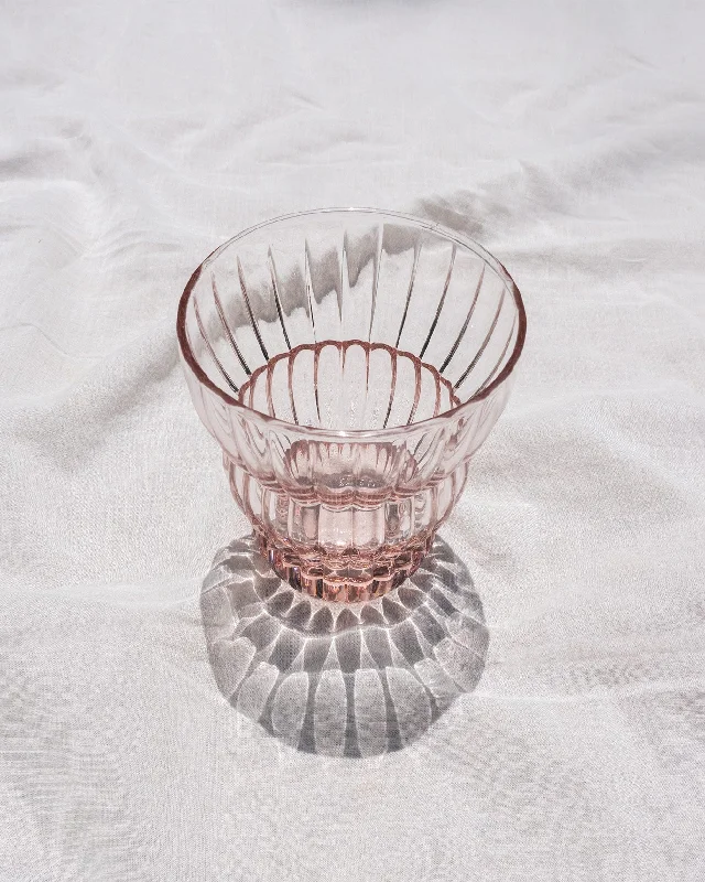 Marina Stackable Glass - Rose