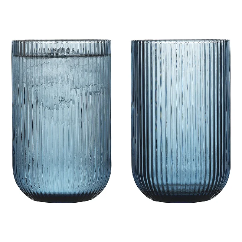 Porto Brittany Set Of 4 Hi Ball Tumblers 400ml Bleu