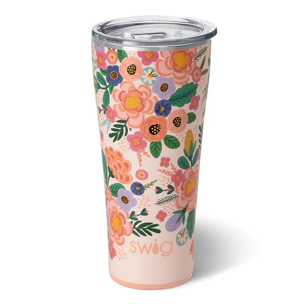 Swig - Full Bloom Travel Tumbler, 32 Ounce