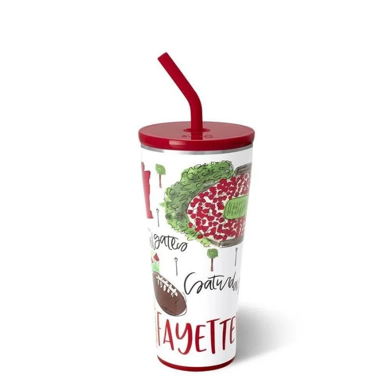 Swig - Saturdays in Fayetteville Travel Tumbler, 32 Ounce